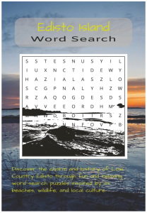 Edisto Island Word Search book cover